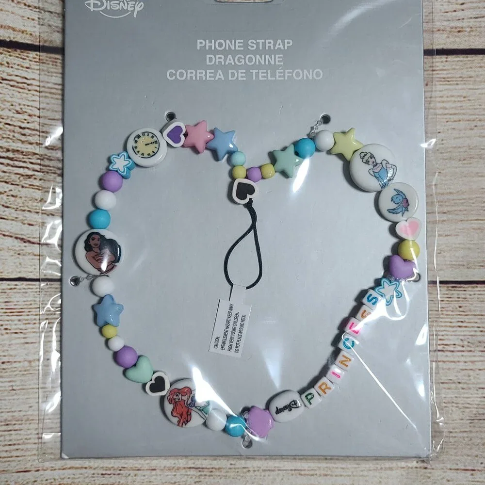 Disney Parks Princess Phone Strap - NEW SEALED
